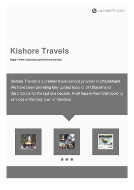 Kishore Travels