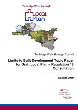 Limits to Built Development Topic Paper for Draft Local Plan – Regulation 18 Consultation