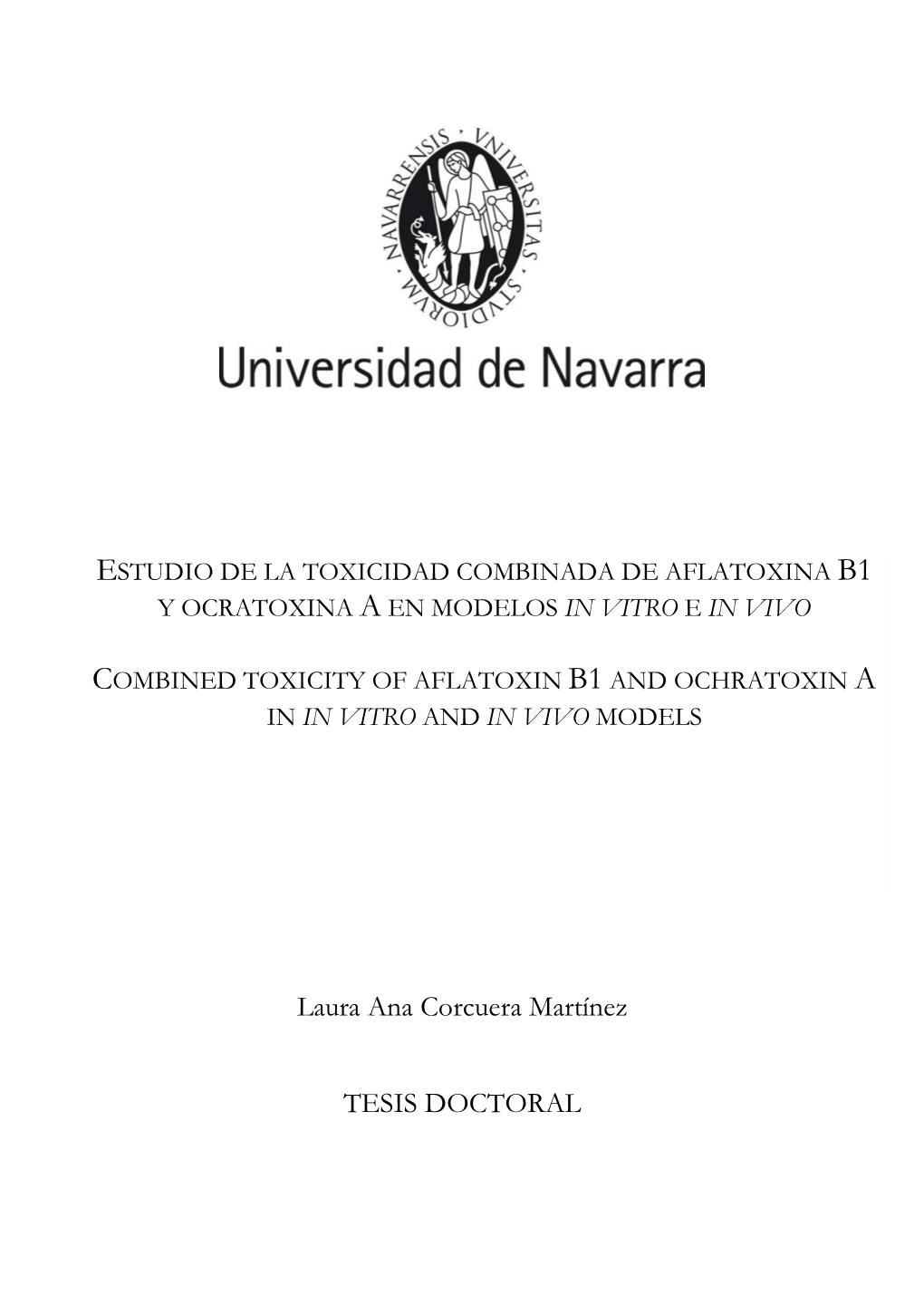 Laura Ana Corcuera Martínez TESIS DOCTORAL