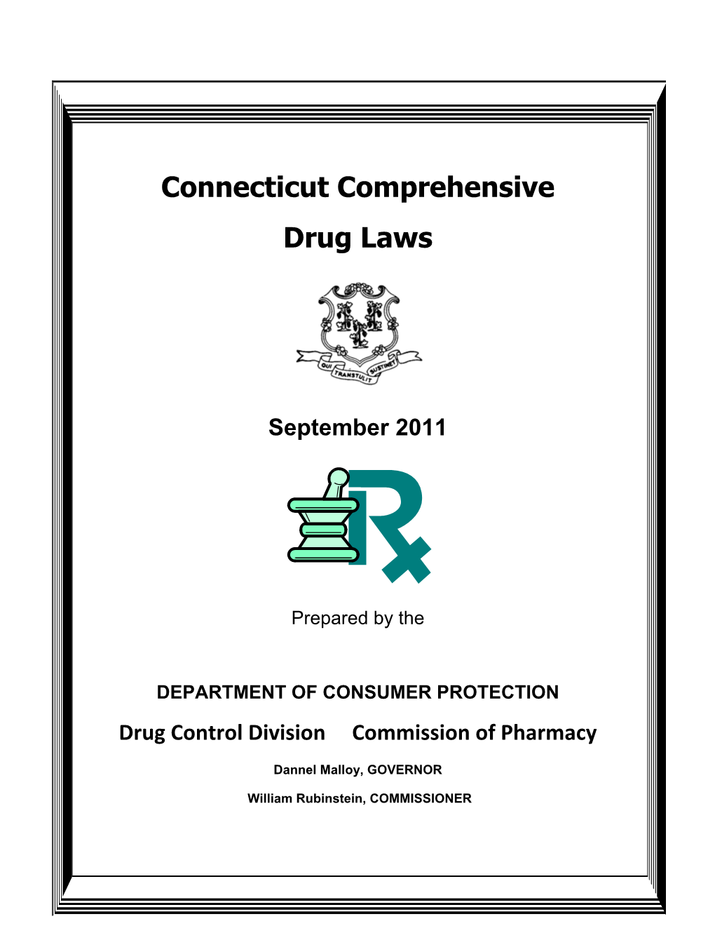 Connecticut Comprehensive Drug Laws