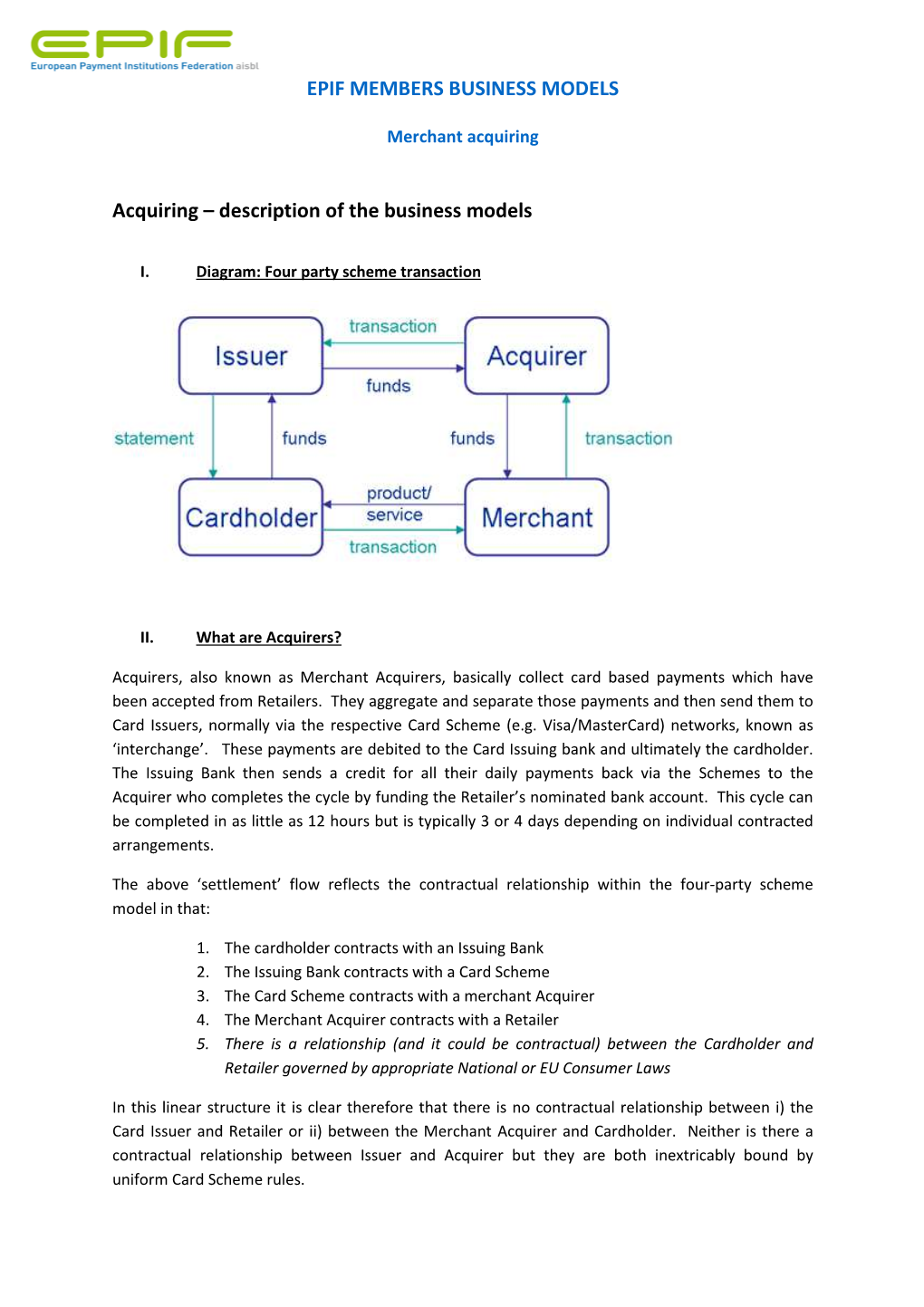 Merchant Acquiring