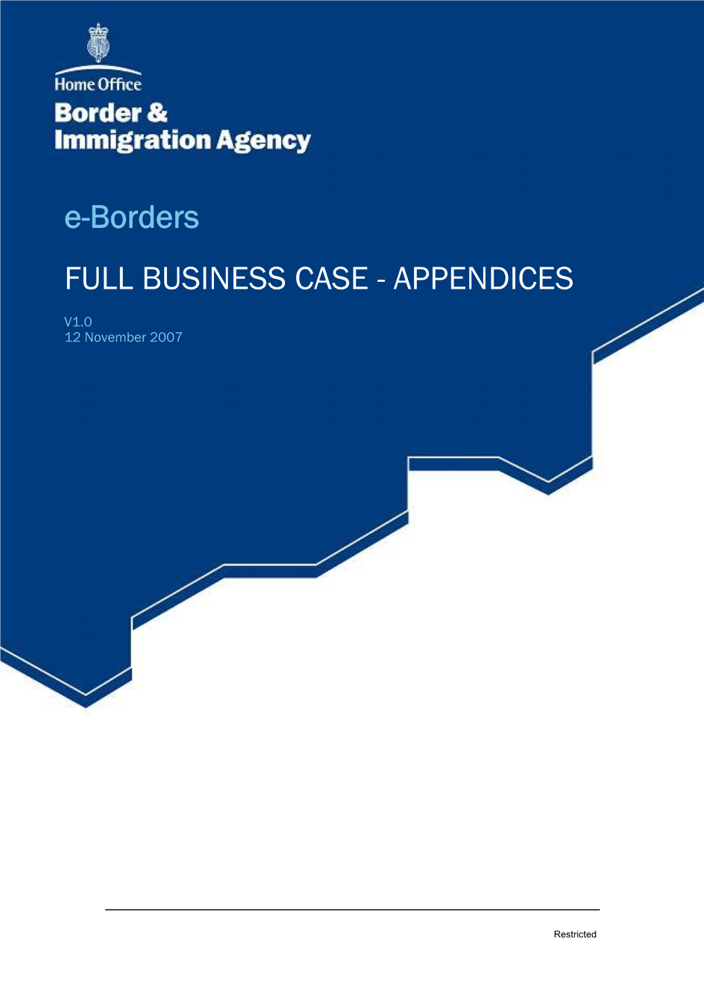 E-Borders Full Business Case