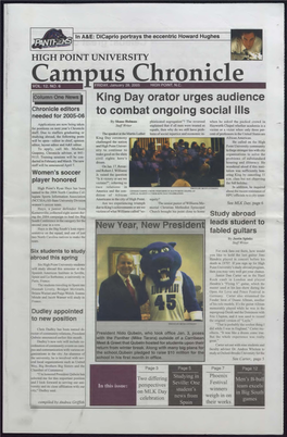 2005 Campus Chronicle Spring