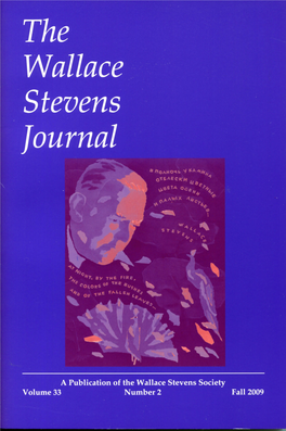 Vol. 33, No. 2 (Fall 2009)