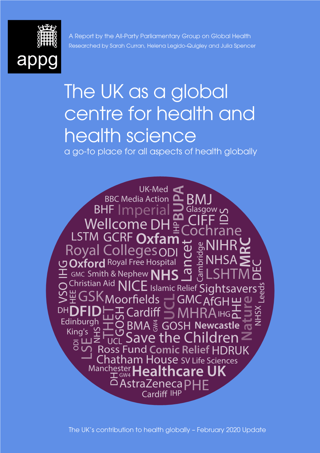The UK's Contribution to Health Globally – 2020 Update