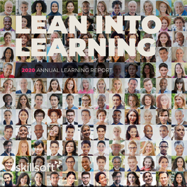 2020 ANNUAL LEARNING REPORT HINDSIGHT IS 2020 How a Disruptive Year Changed the Face of Learning