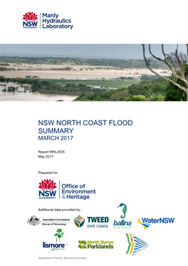 Nsw North Coast Flood Summary March 2017