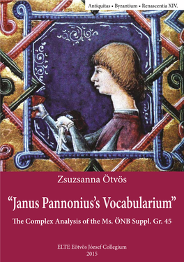 “Janus Pannonius's Vocabularium”