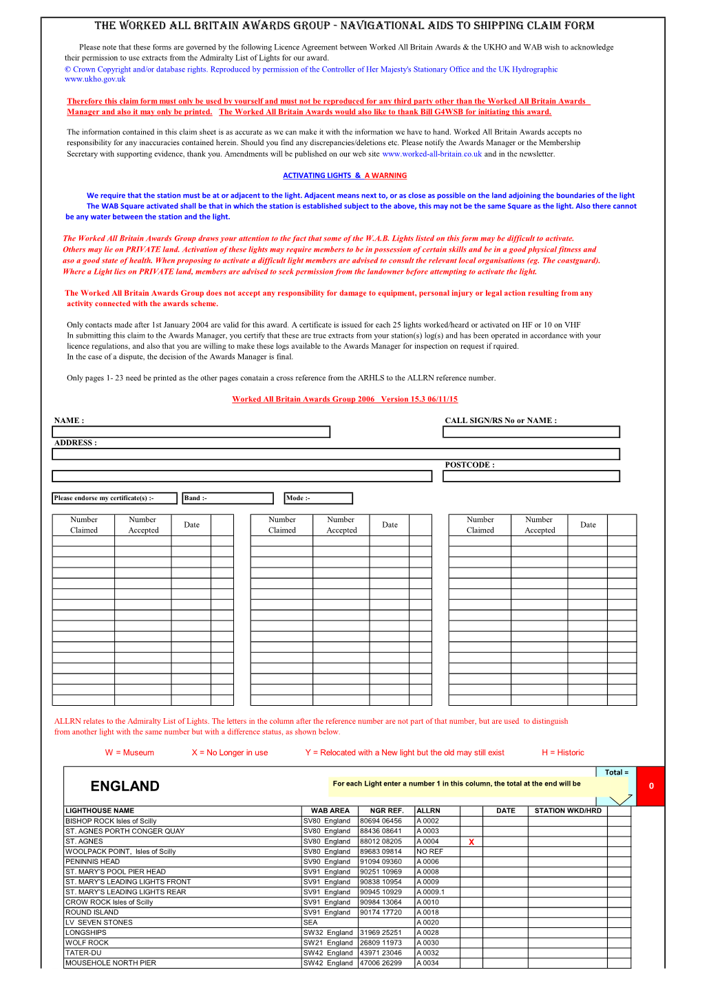 Award Claim Definition