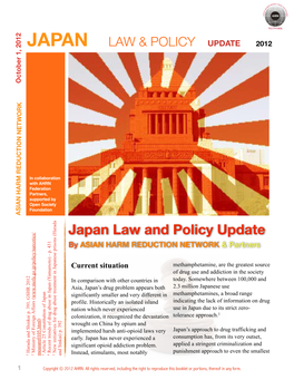 Japan Law-Policy Update
