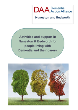 Activities and Support in Nuneaton & Bedworth for People Living with Dementia and Their Carers