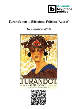 Turandot En La Biblioteca Pública “Azorín”