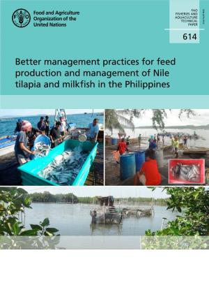 Nile Tilapia and Milkfish in the Philippines