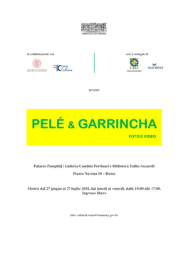 Pelé & Garrincha Garrincha
