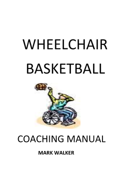 Coaching Manual Mark Walker
