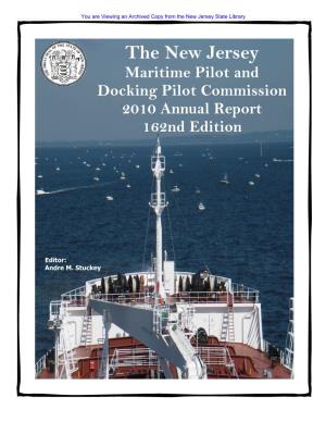 New Jersey Pilot Commission 2010 Annual Report