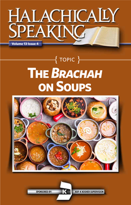Thebrachah on Soups
