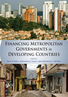 Paying for Urbanization in China: Challenges of Municipal Finance in the Twenty- First Century 273 CHRISTINE P