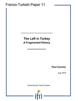 Franco-Turkish Paper 11