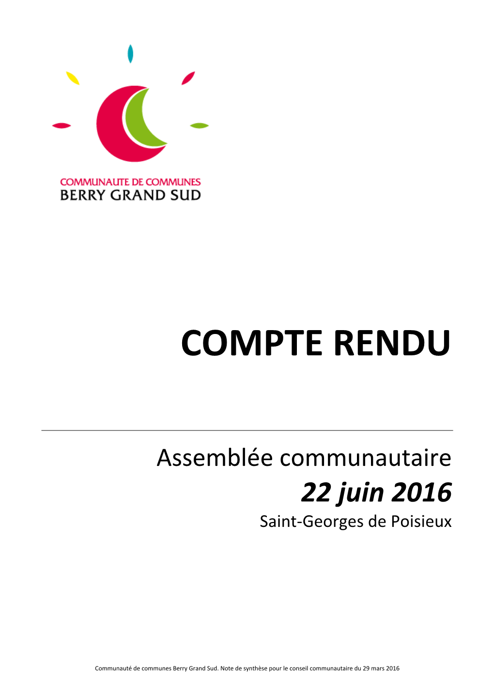 Compte Rendu