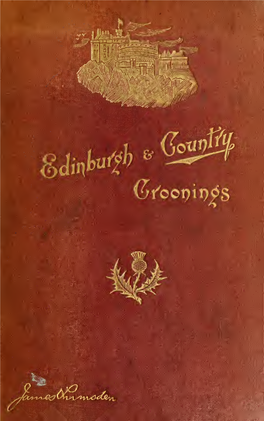 Edinburgh and Country Croonings' by Samuel Mucklebackit