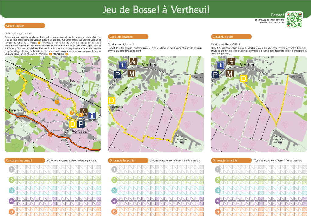 Topoguide Vertheuil Jeu De Bossel V2016