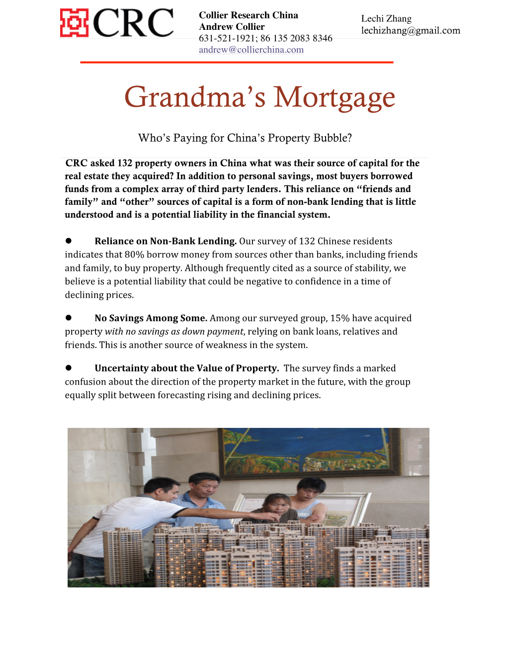 Grandma's Mortgage