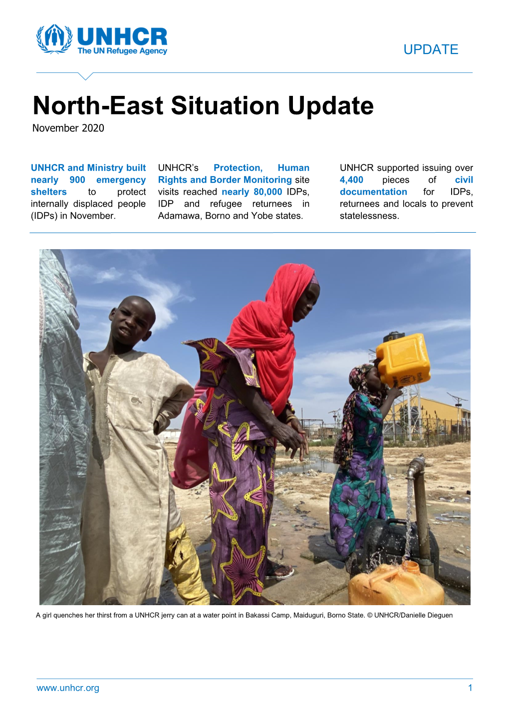 North-East Situation Update November 2020
