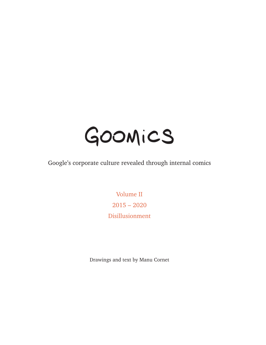 Google's Corporate Culture Revealed Through Internal Comics