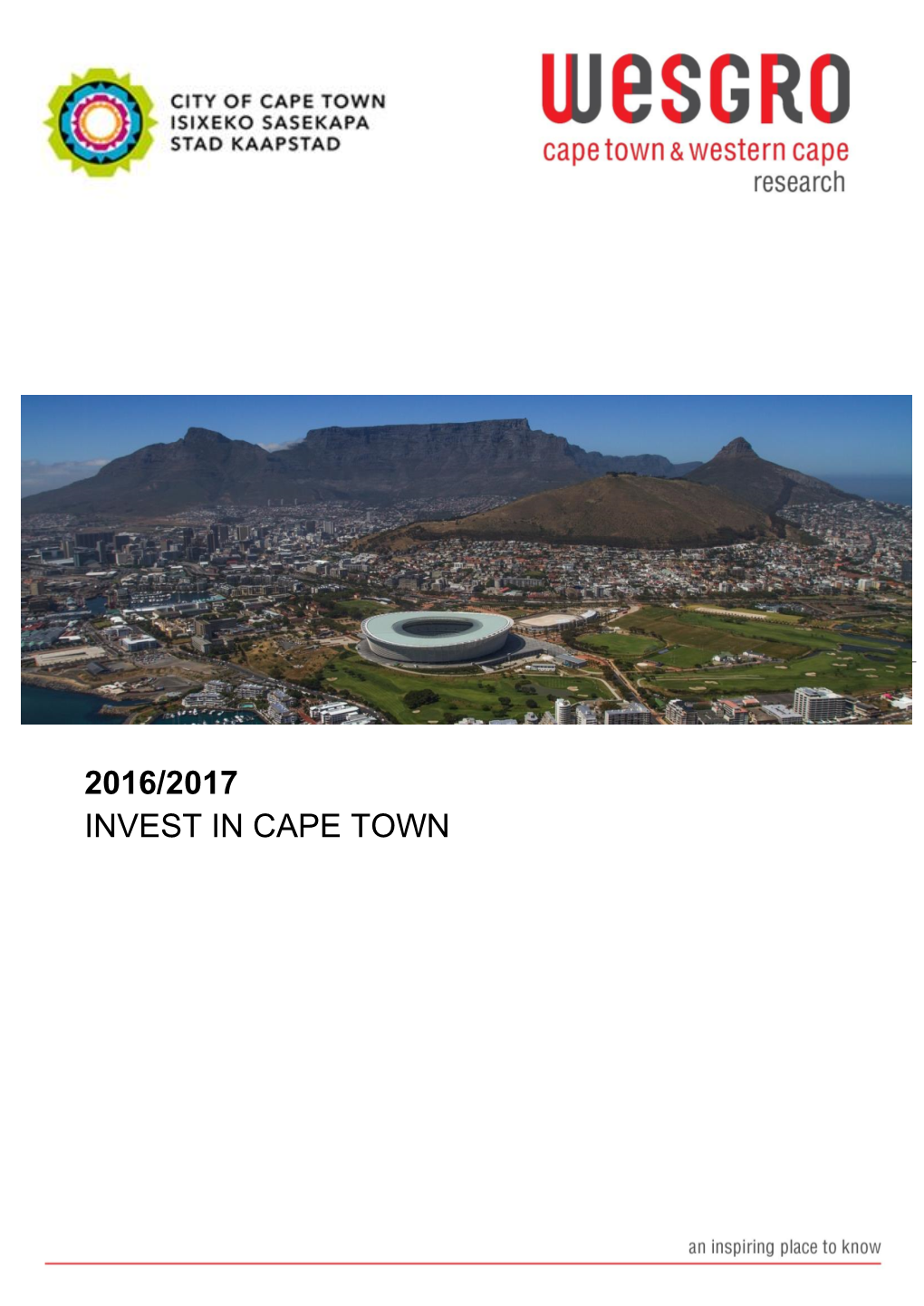 2016/2017 Invest in Cape Town