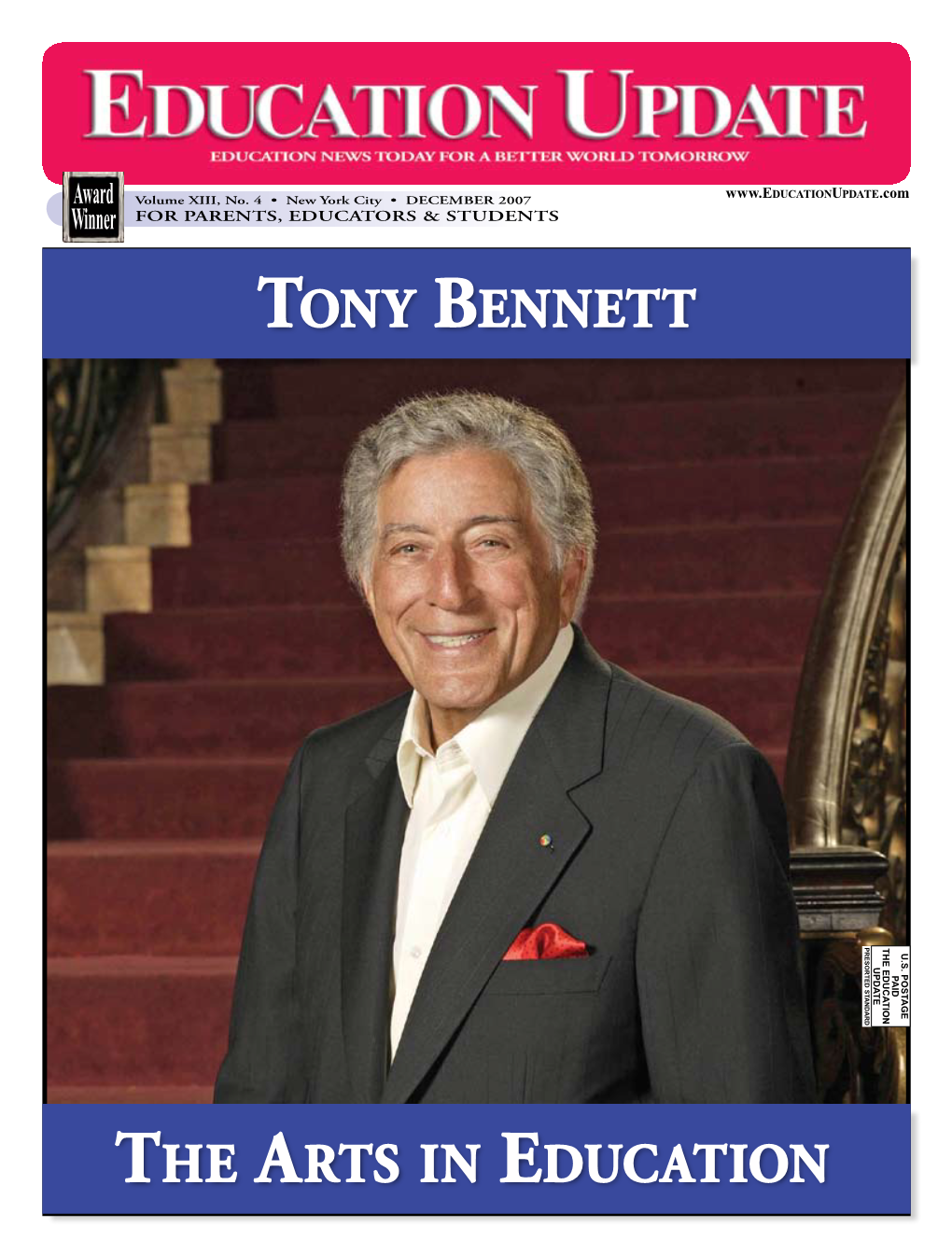 Tony Bennett the Arts in Education