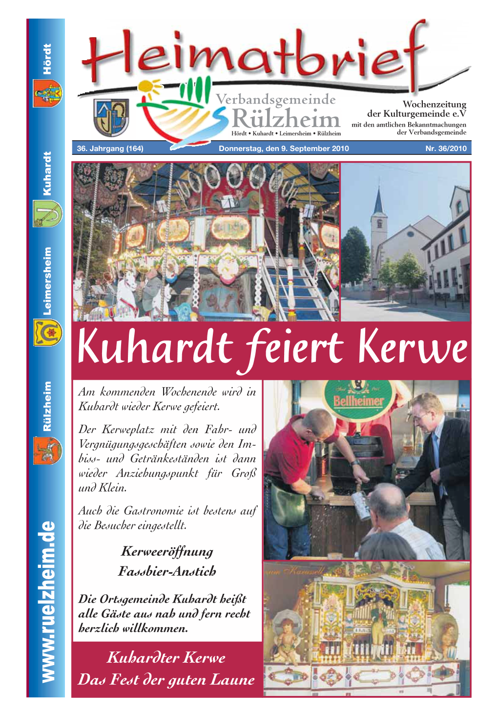 Kuhardt Feiert Kerwe Am Kommenden Wochenende Wird in Kuhardt Wieder Kerwe Gefeiert