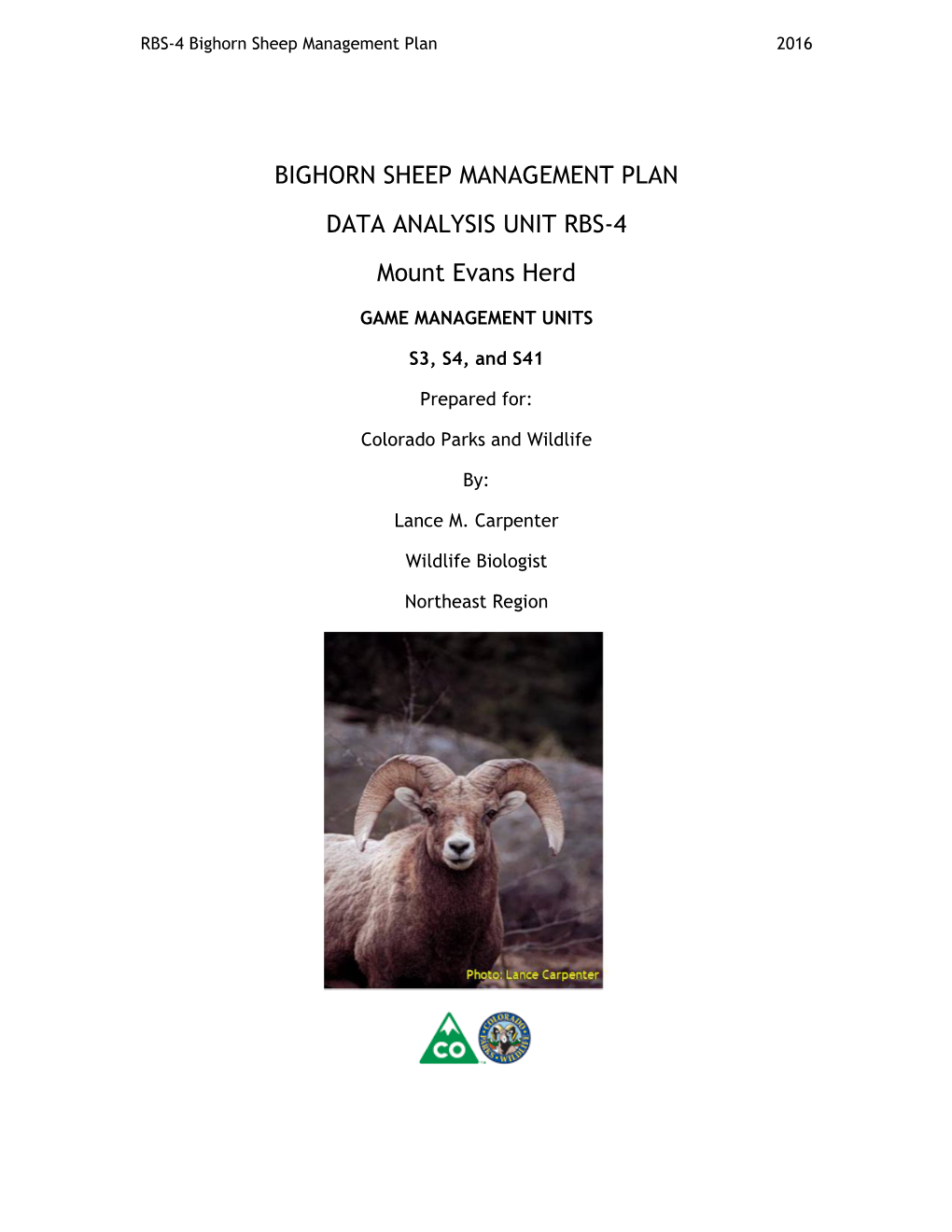 Mount Evans Herd