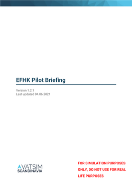 EFHK Pilot Briefing.Pdf