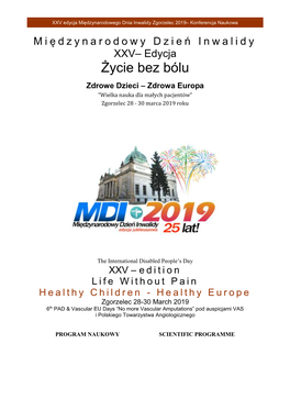 Program Międzynarodowy Dzień Inwalidy 2019 Zgorzelec