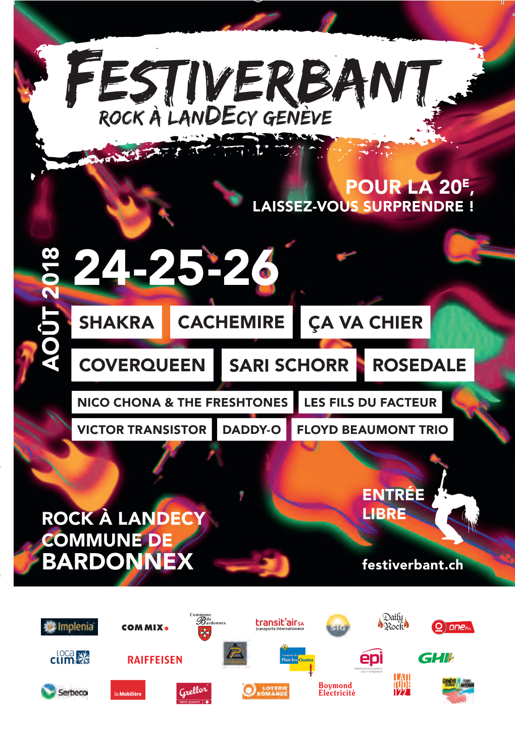 Le Programme De Festiverbant 2018