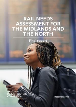 RAIL NEEDS ASSESSMENT for the MIDLANDS and the NORTH Final Report