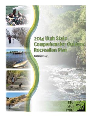 2014 Utah State Comprehensive Outdoor Recreation Plan 2014 Utah