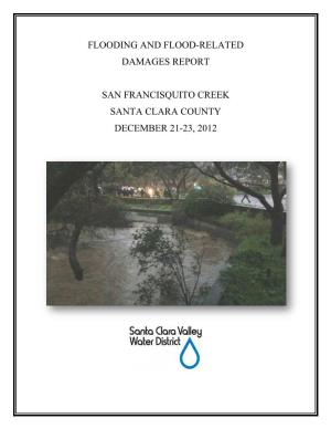 Flooding and Flood-Related Damages Report San Francisquito Creek Santa