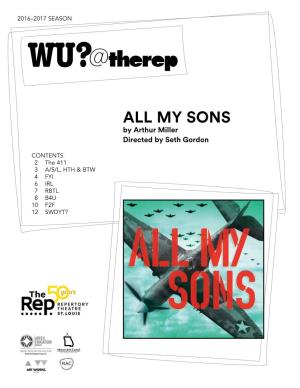 All My Sons by Arthur Miller Directed by Seth Gordon