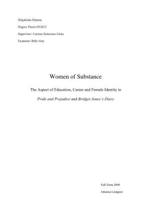 Women of Substance