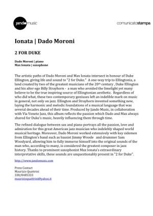 Ionata | Dado Moroni