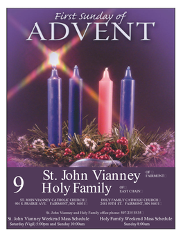 9 Holy Family St. John Vianney OF
