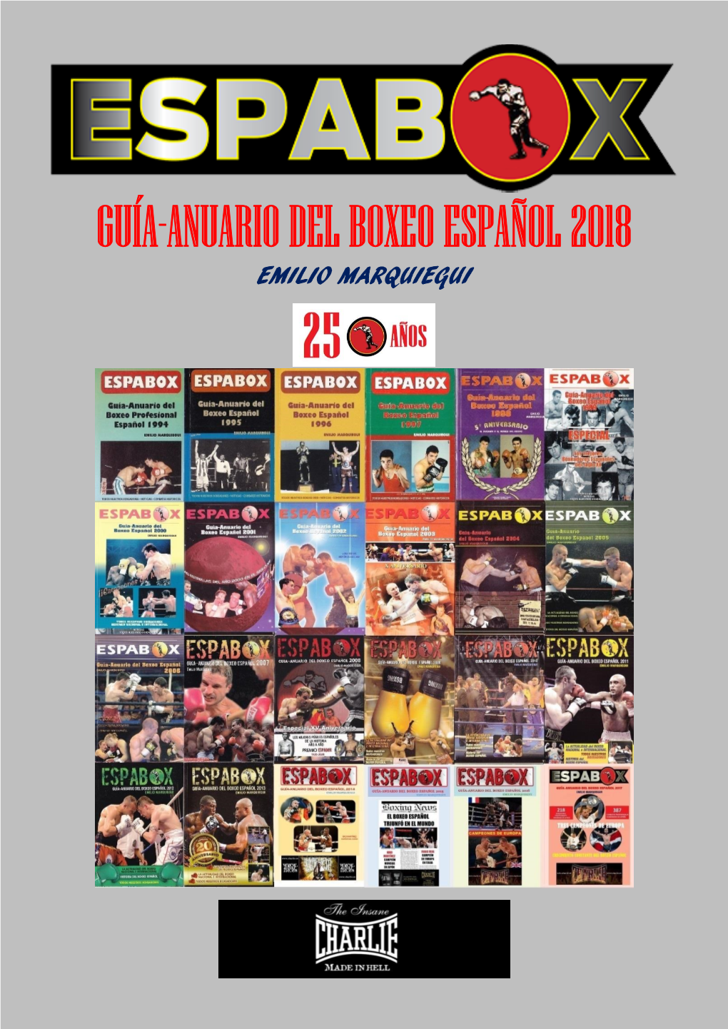 Guía-Anuario Del Boxeo Español 2018 Emilio Marquiegui