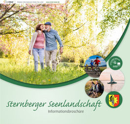 Sternberger Seenlandschaft Informationsbroschüre Inhaltsverzeichnis