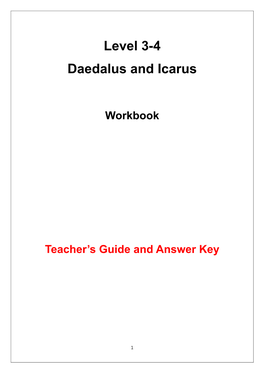 Level 3-4 Daedalus and Icarus