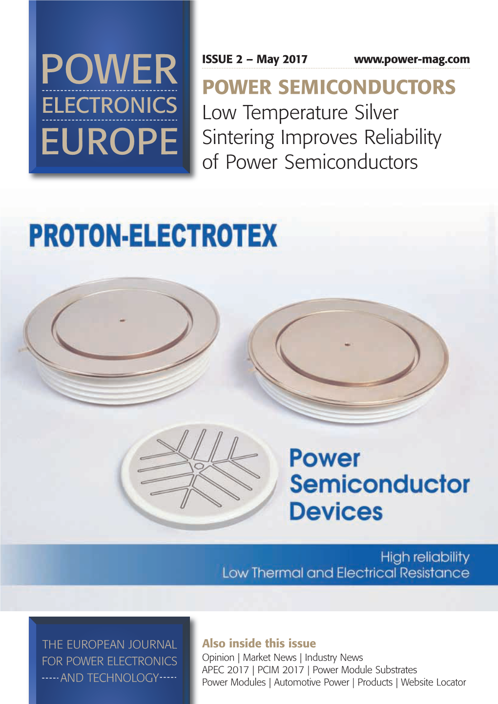 Low Temperature Silver Sintering Improves Reliability of Power Semiconductors