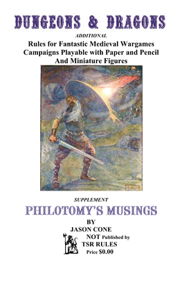 Philotomy's Musings