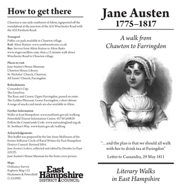 Jane Austen Walk