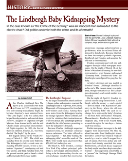 The Lindbergh Baby Kidnapping Mystery